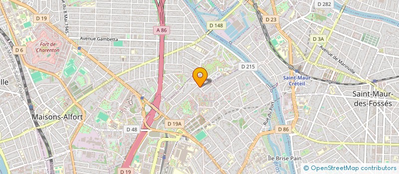 localisation de l'entreprise TETI IT CONSULTING  CRETEIL