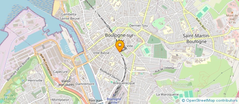 localisation de l'entreprise TETIAROA à BOULOGNE-SUR-MER