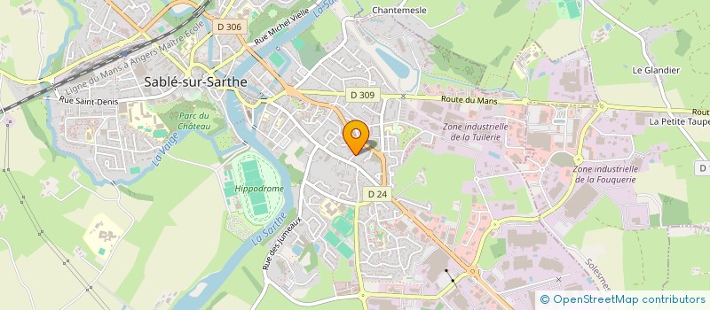 localisation de l'entreprise TETICAP TESTER EXPERIMENTER TOUT IMAGINER POUR CREER ET APPRENDRE  SABLE-SUR-SARTHE