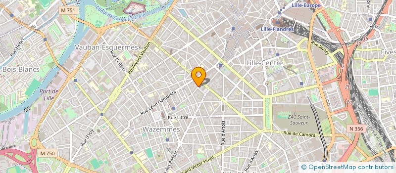 localisation de l'entreprise TETMALI à LILLE