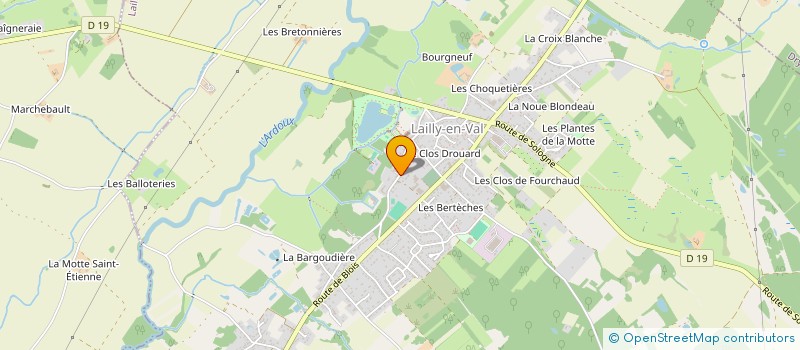 localisation de l'entreprise TETO  LAILLY-EN-VAL