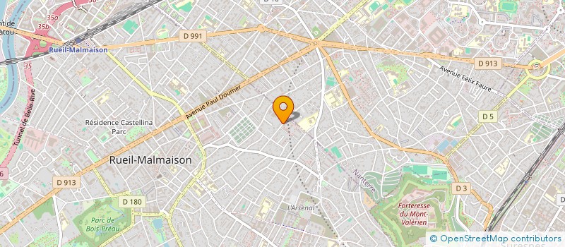 localisation de l'entreprise TETO à RUEIL-MALMAISON
