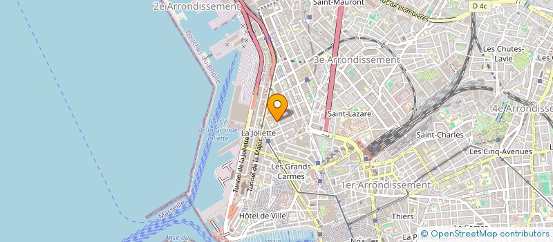 localisation de l'entreprise TETOAIME à MARSEILLE
