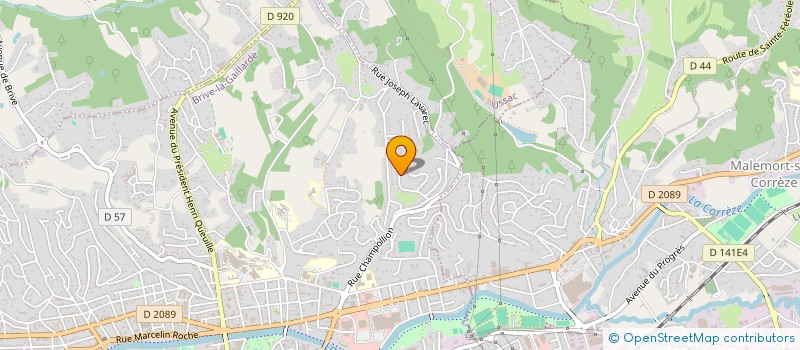 localisation de l'entreprise TETOU  BRIVE-LA-GAILLARDE