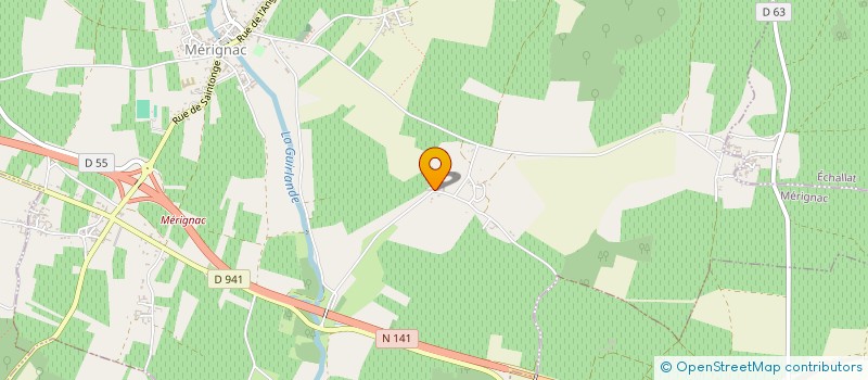 localisation de l'entreprise TETOUILLE à MERIGNAC