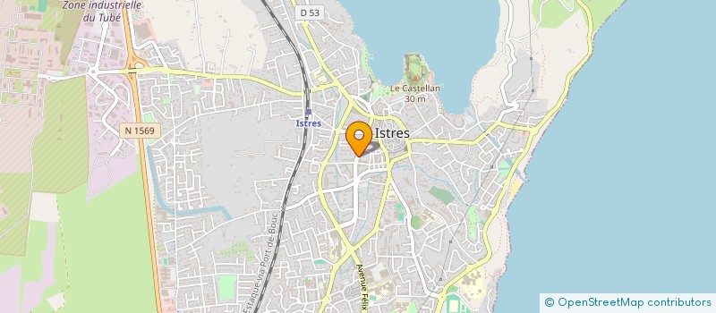 localisation de l'entreprise TETRA  ISTRES