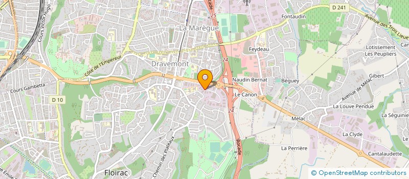 localisation de l'entreprise TETRA  FLOIRAC