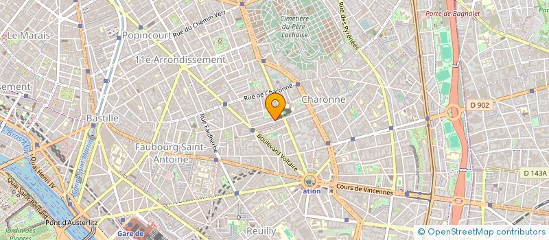 localisation de l'entreprise TETRA  PARIS