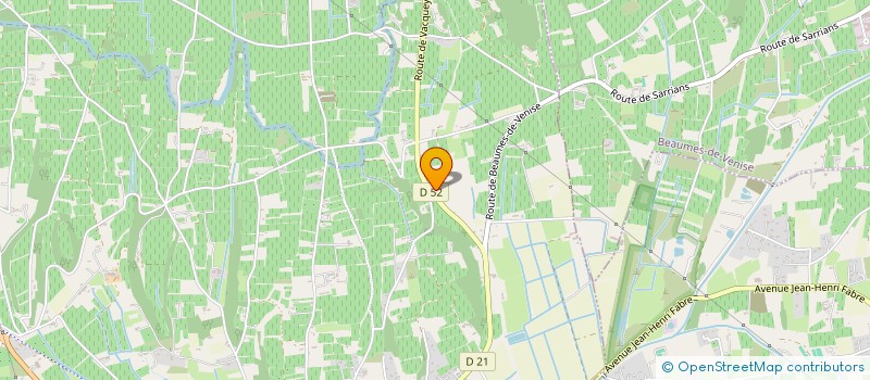 localisation de l'entreprise TETRA ENERGIES  SARRIANS