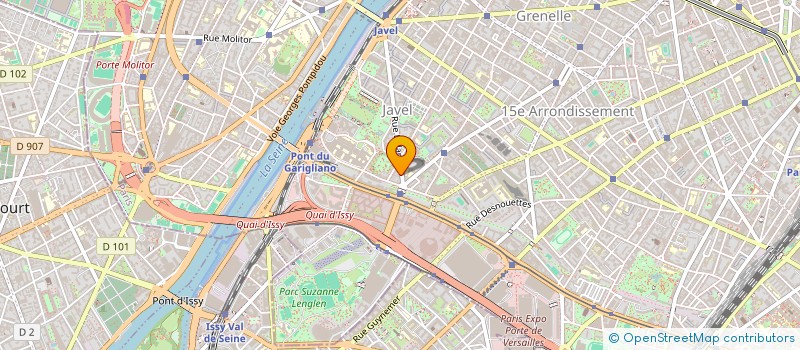 localisation de l'entreprise TETRA SECURITE SURVEILLANCE  PARIS