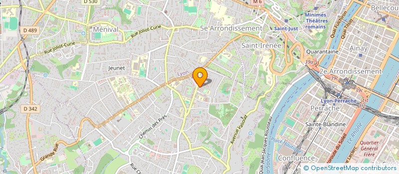 localisation de l'entreprise TETRACHORD  SAINTE-FOY-LES-LYON