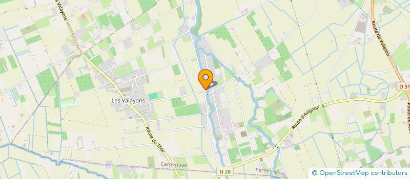 localisation de l'entreprise TETRAGONE  PERNES-LES-FONTAINES