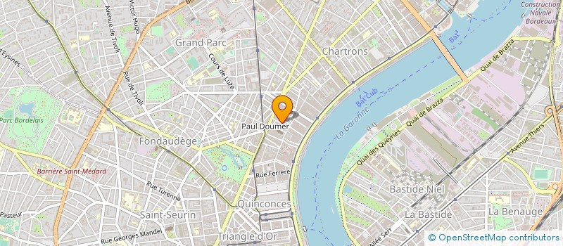 localisation de l'entreprise TETRAGRAMME à BORDEAUX