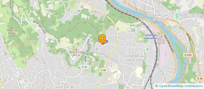 localisation de l'entreprise TETRAKTIS  COLLONGES-AU-MONT-D'OR