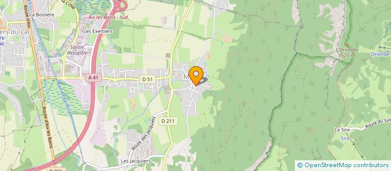 localisation de l'entreprise TETRAL à MERY