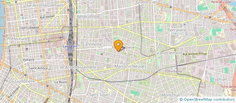 localisation de l'entreprise TETRALION  LYON