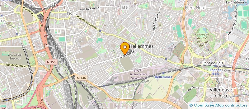 localisation de l'entreprise TETRATECH INGENIERIE  LILLE