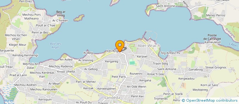 localisation de l'entreprise TETREL  LANDEDA