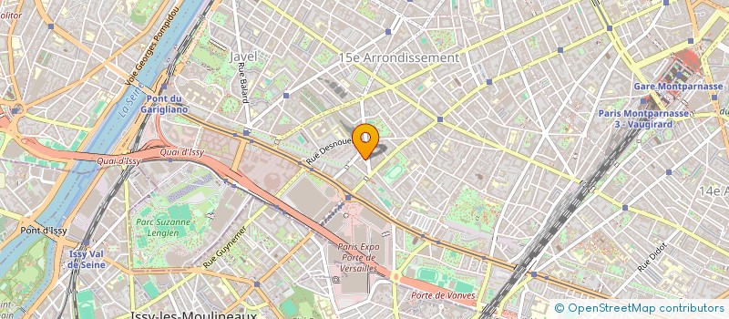 localisation de l'entreprise TETRIS à PARIS
