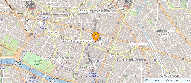 localisation de l'entreprise TETRIS  PARIS