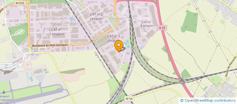 localisation de l'entreprise TETROSYL EU à FRETIN
