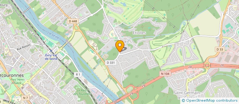 localisation de l'entreprise TETRYS IMMOBILIER  ETIOLLES