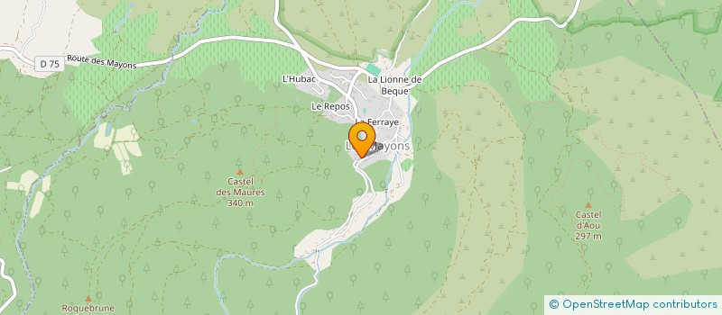 localisation de l'entreprise TETSUOMAYONS5 à LES MAYONS