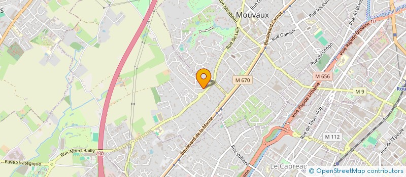 localisation de l'entreprise TETTIX à MARCQ-EN-BARŒUL