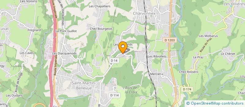 localisation de l'entreprise TETU  FILLIERE