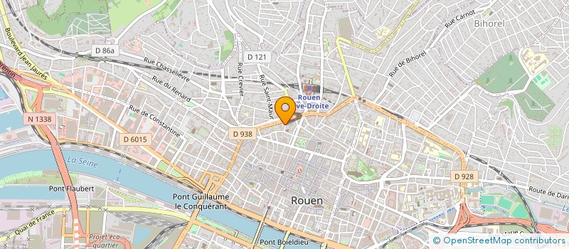 localisation de l'entreprise TEUCELSALI à ROUEN