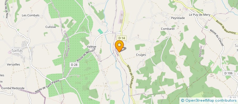 localisation de l'entreprise TEUFLET  MEYSSAC