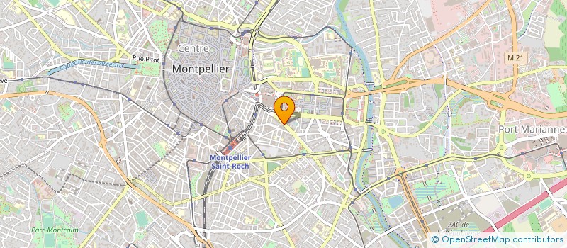 localisation de l'entreprise TEULADE & COMPAGNIE  MONTPELLIER
