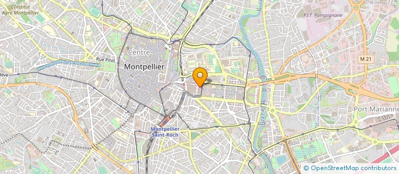 localisation de l'entreprise TEULADE SARL à MONTPELLIER