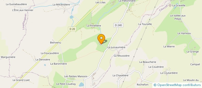 localisation de l'entreprise TEULIERE (DE LA) à VILLAINES-LA-JUHEL