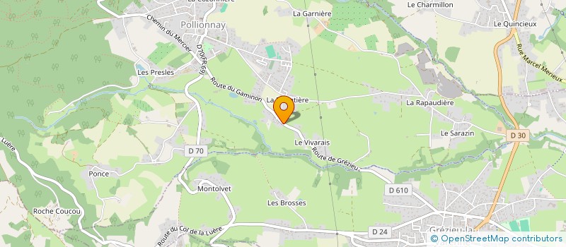 localisation de l'entreprise TEUMA SME  POLLIONNAY