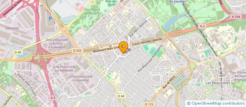localisation de l'entreprise TEURBANE M Y à AULNAY SOUS BOIS