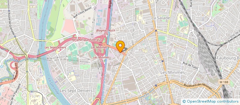 localisation de l'entreprise TEVA à TOULOUSE