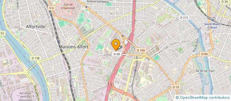 localisation de l'entreprise TEVA ENERGIES à MAISONS-ALFORT