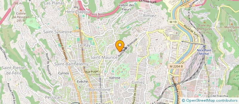 localisation de l'entreprise TEVA HOMES à NICE