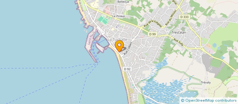 localisation de l'entreprise TEVAENA  LA TURBALLE