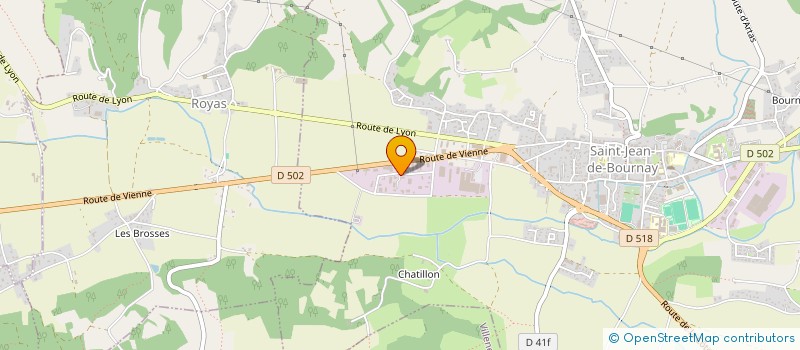 localisation de l'entreprise TEVAGRO  SAINT-JEAN-DE-BOURNAY