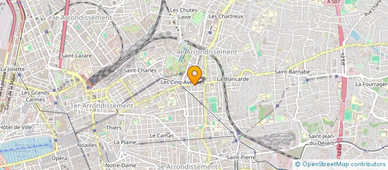 localisation de l'entreprise TEVAL à MARSEILLE