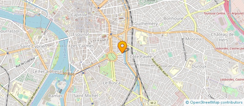 localisation de l'entreprise TEVALY à TOULOUSE