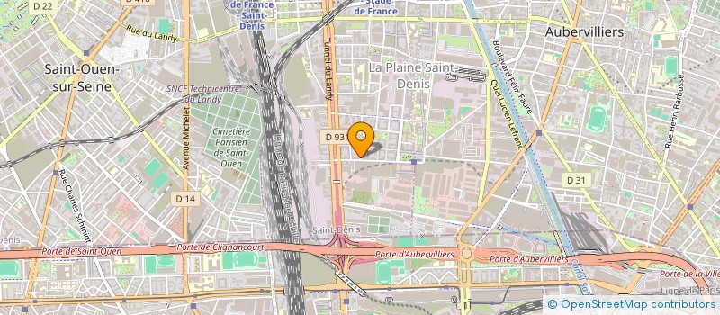 localisation de l'entreprise TEVE NEUF-TROIS (TNT)  SAINT-DENIS