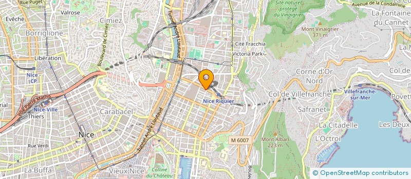 localisation de l'entreprise TEVELEC à NICE