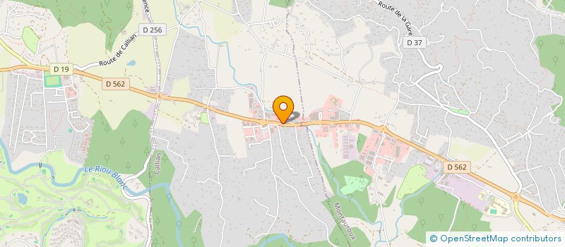 localisation de l'entreprise TEVELLE IMMOBILIER  MONTAUROUX