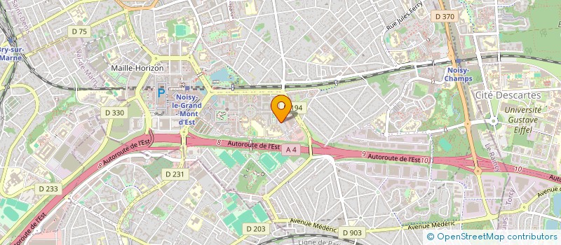 localisation de l'entreprise TEVERE  PARIS