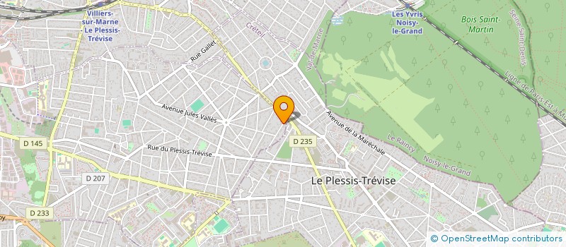 localisation de l'entreprise TEVET RECEPTION  CHAMPIGNY-SUR-MARNE