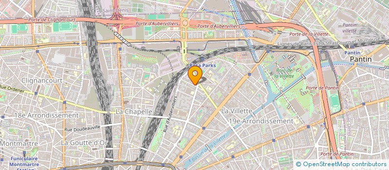 localisation de l'entreprise TEX AVENIR  PARIS