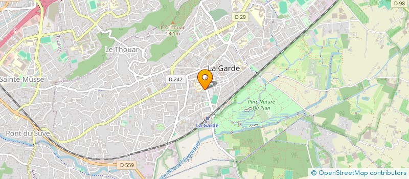 localisation de l'entreprise TEX AVENTURES  LA GARDE